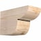 Ekena Millwork Crestline Smooth Rafter Tail, Douglas Fir, 5 1/2"W x 8"H x 12"L RFT06X08X12CRE00SDF - alternate 1